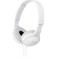 HEADPHONES SONY MDRZX110APW ΜΕ ΜΙΚΡΟΦΩΝΟ WHITE